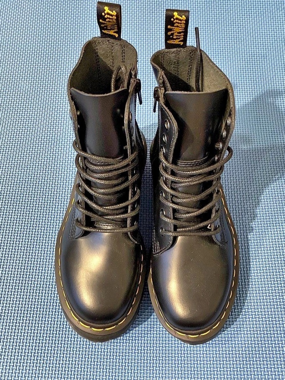 Brand Dr. Martens Jadon Smooth Leather Platform Boots